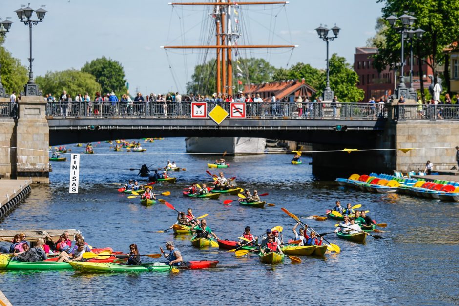 Laivų parado šventėje – sportiniai akcentai