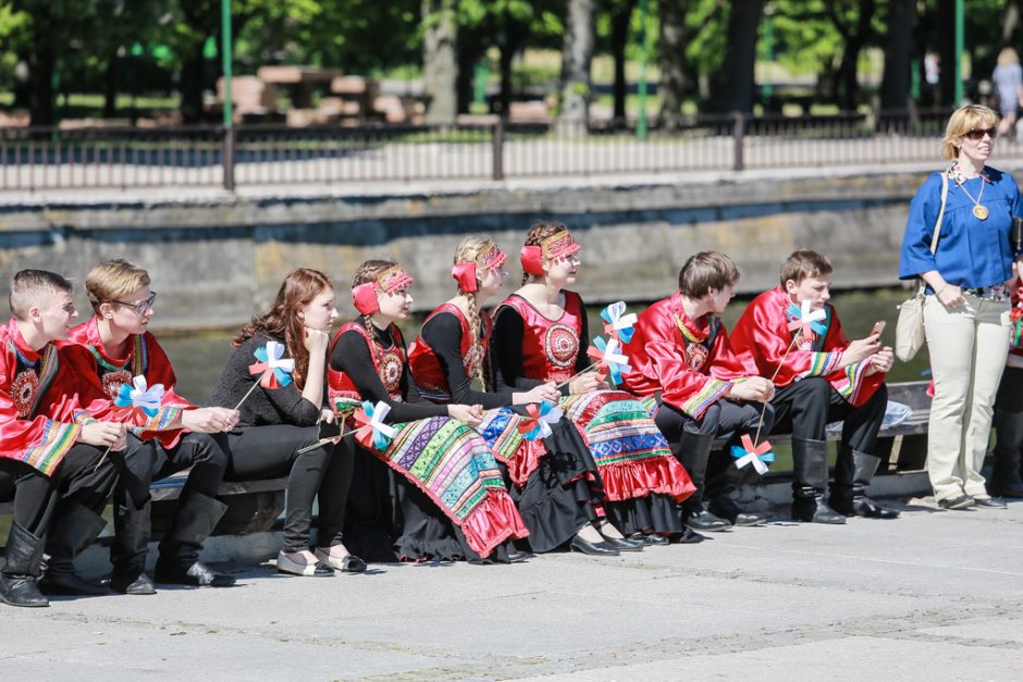 Klaipėdoje – spalvinga tautinių bendrijų fiesta