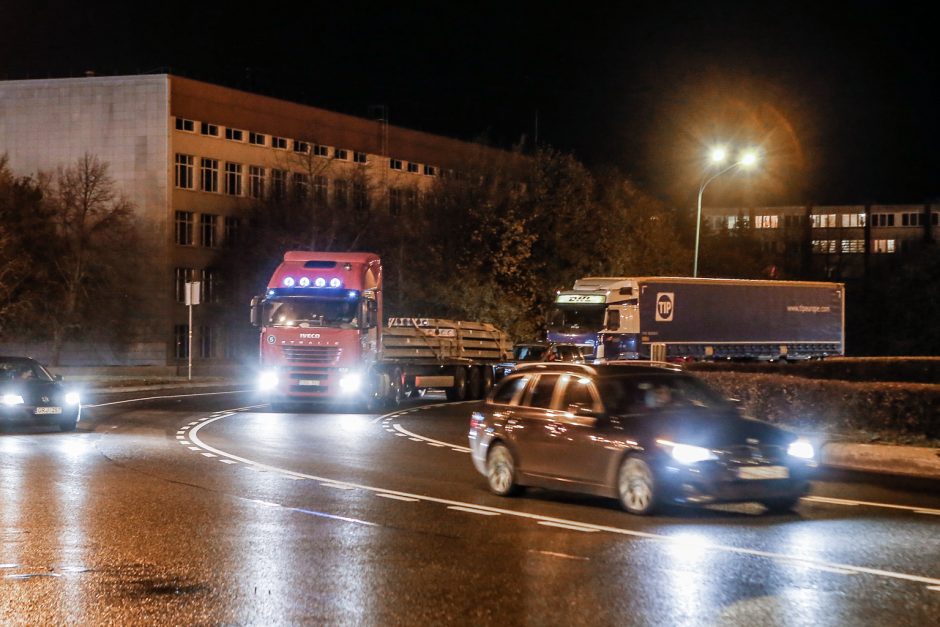 Transporto spūstys vėl bandė klaipėdiečių kantrybę