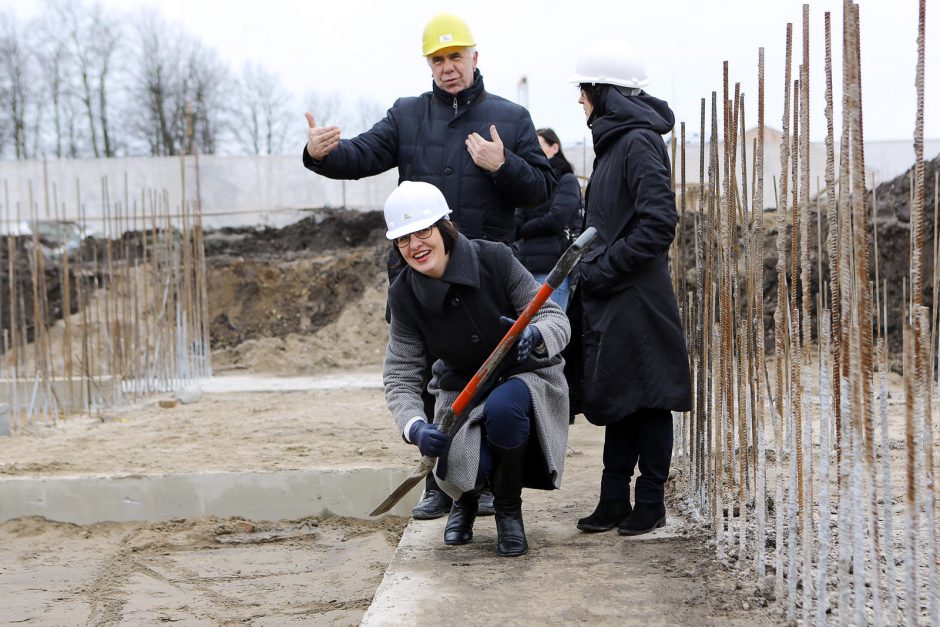 Piliavietėje jau atlikta trečdalis statybos darbų