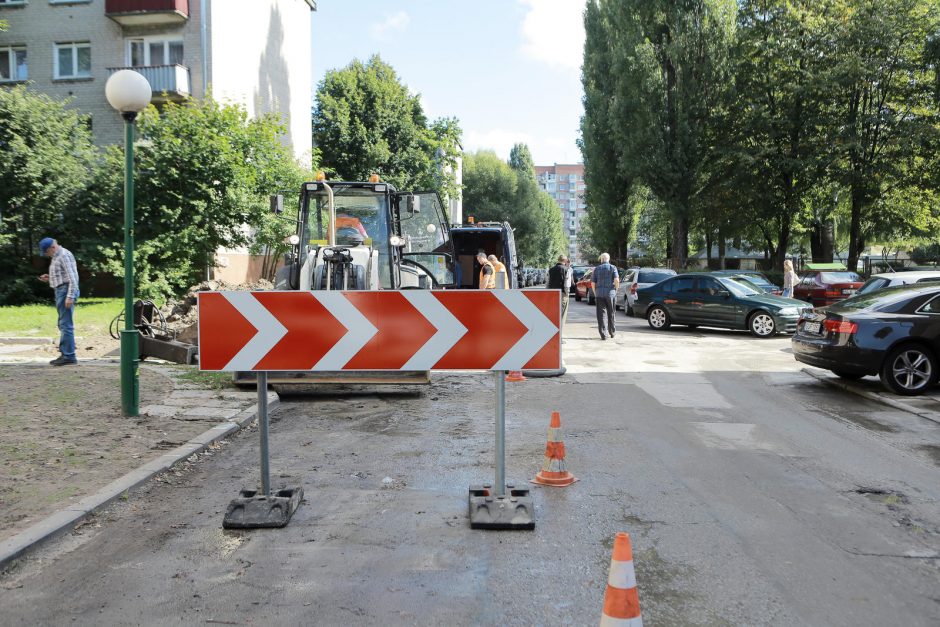 Klaipėdoje Taikos prospekte – vandentiekio avarija