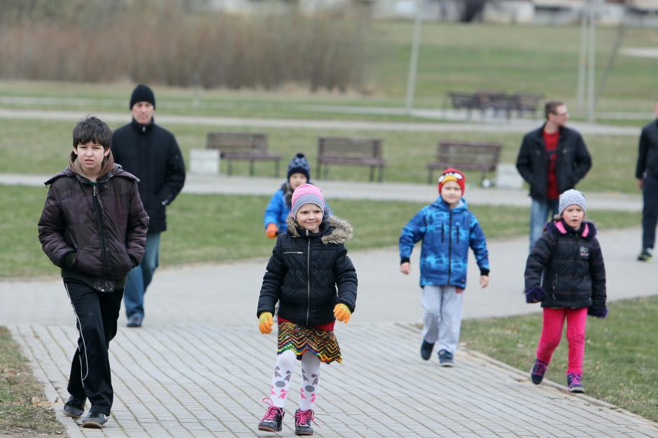 Klaipėdiečius suvienijo Atvelykio šventė Sąjūdžio parke