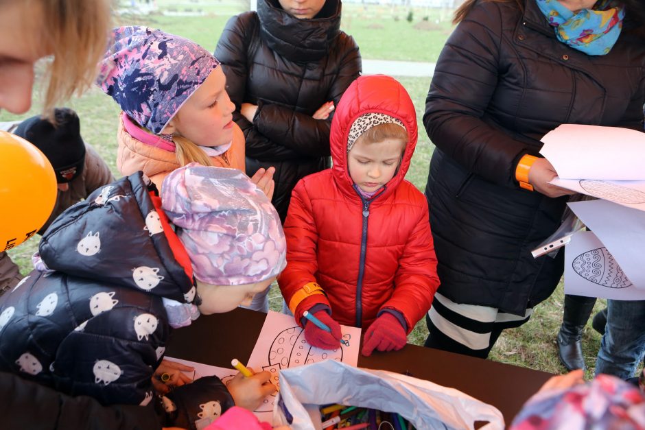 Klaipėdiečius suvienijo Atvelykio šventė Sąjūdžio parke