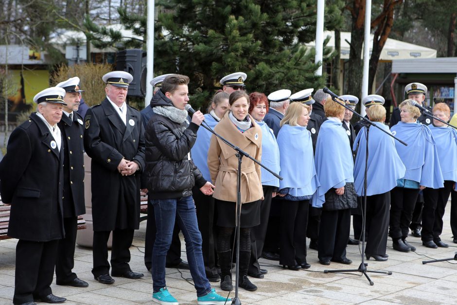 Palangoje – gausus pėsčiųjų žygis