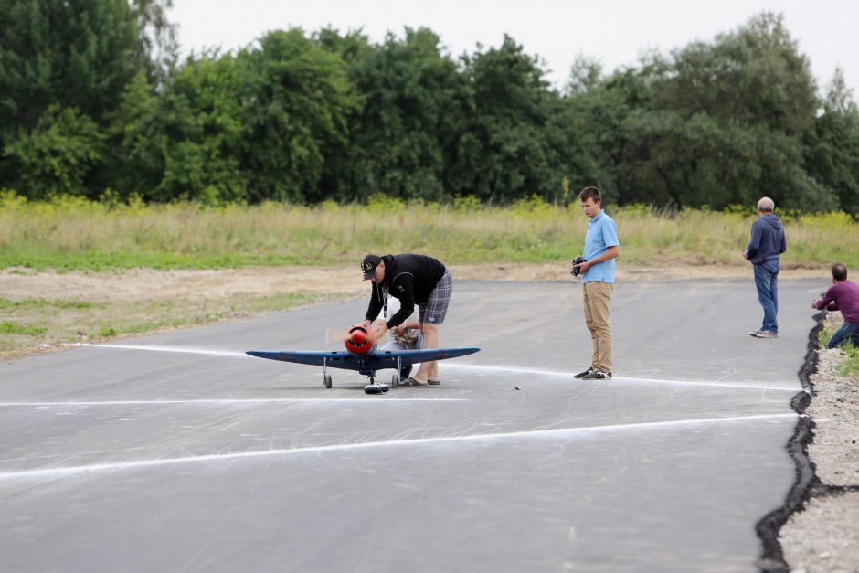 Danguje – įspūdingas aviamodelių šou