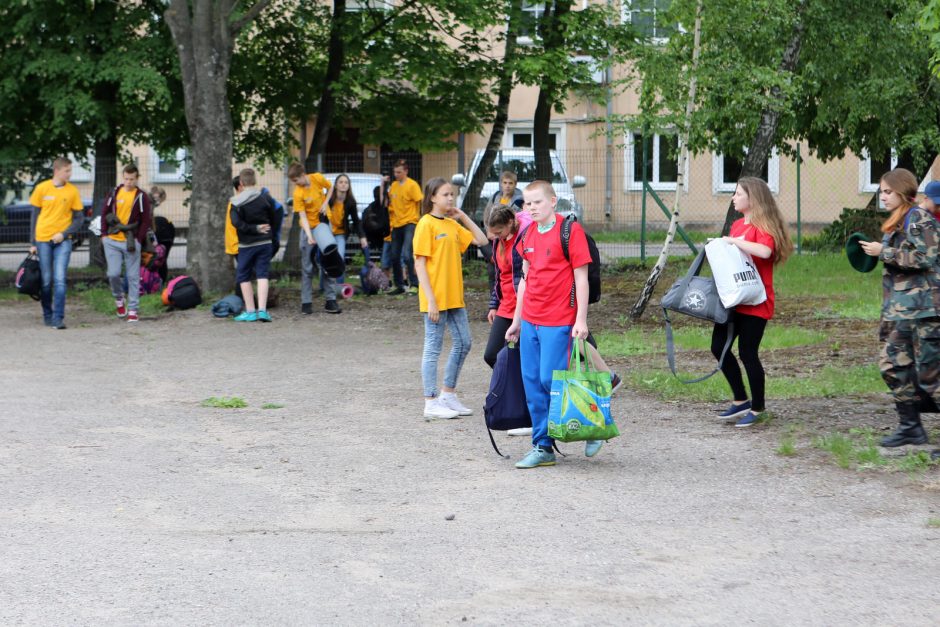 Sukarinta stovykla vaikams