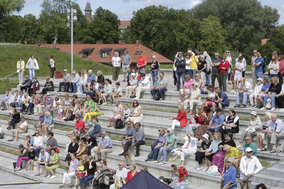 Šventė Klaipėdoje – su trispalve rankose ir širdyse