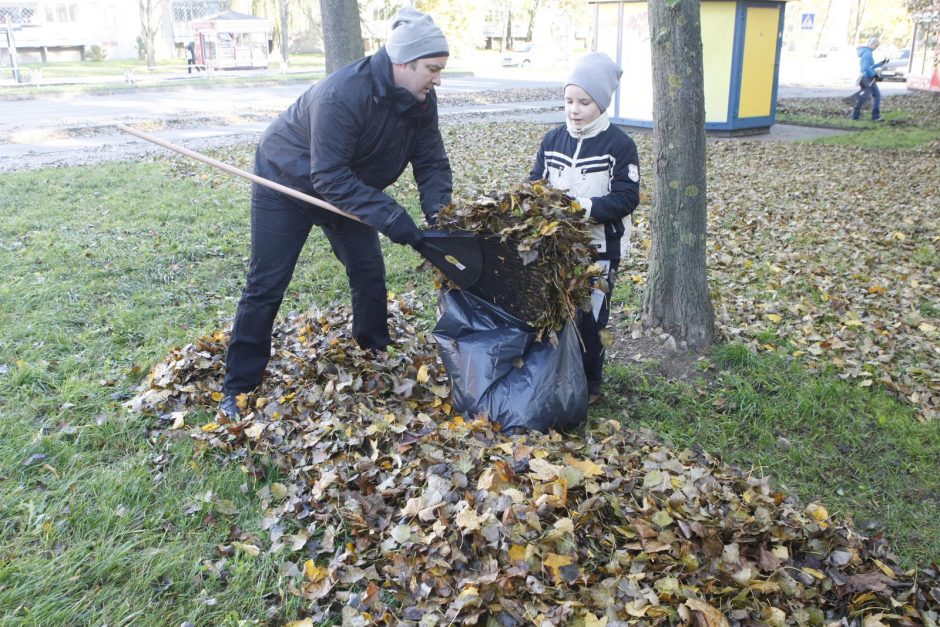 Klaipėdos pajūrio bendruomenė kūrė gražesnę aplinką
