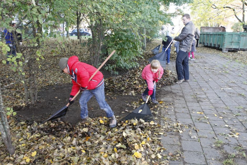 Klaipėdos pajūrio bendruomenė kūrė gražesnę aplinką