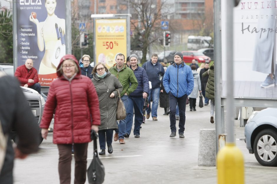 Klaipėdiečiai gaudė nuolaidas