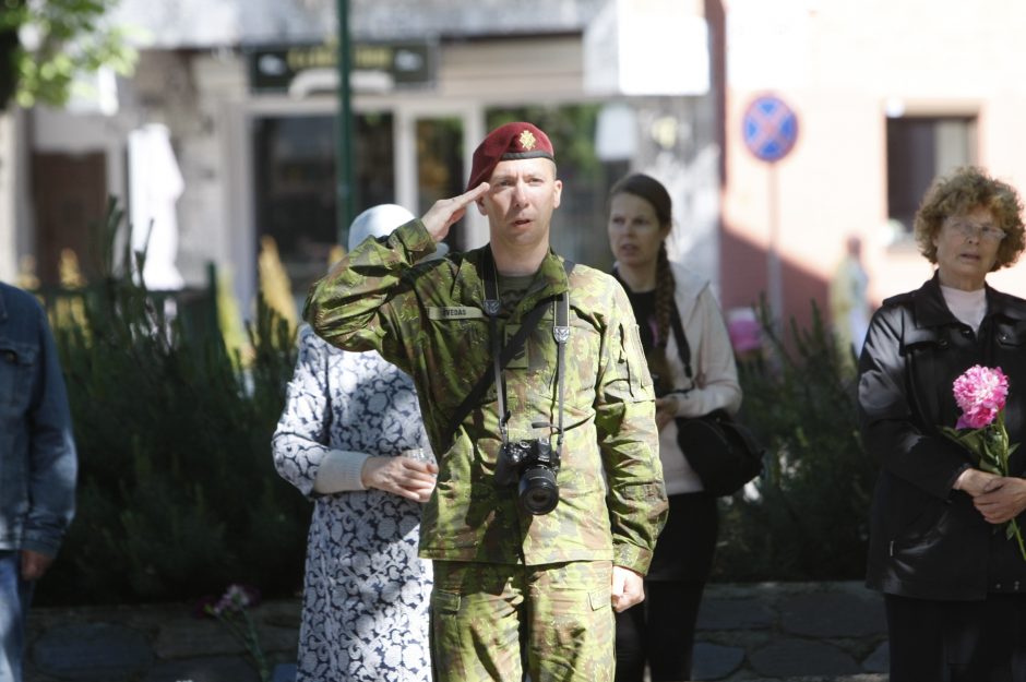 Uostamiestyje paminėta Gedulo ir vilties diena