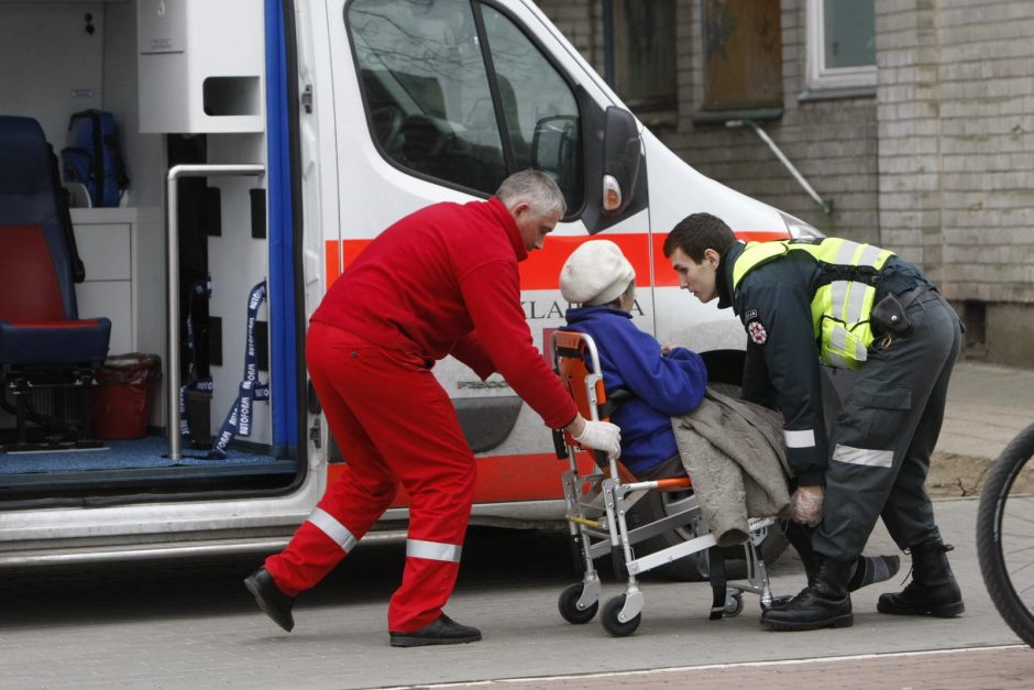 Uostamiestyje – neįgalios moters gelbėjimo operacija