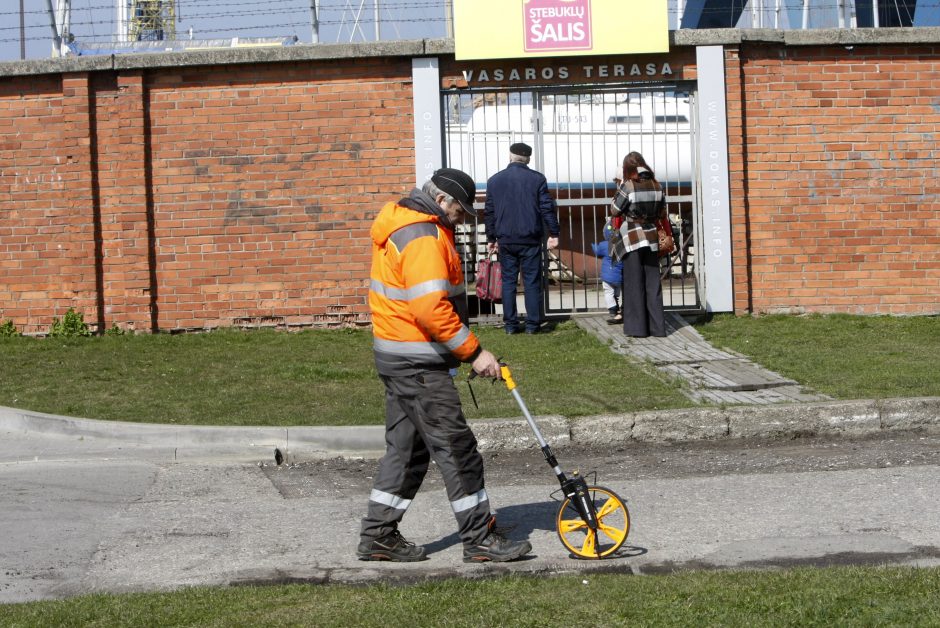 Klaipėdoje duobių remontas pradėtas anksčiau