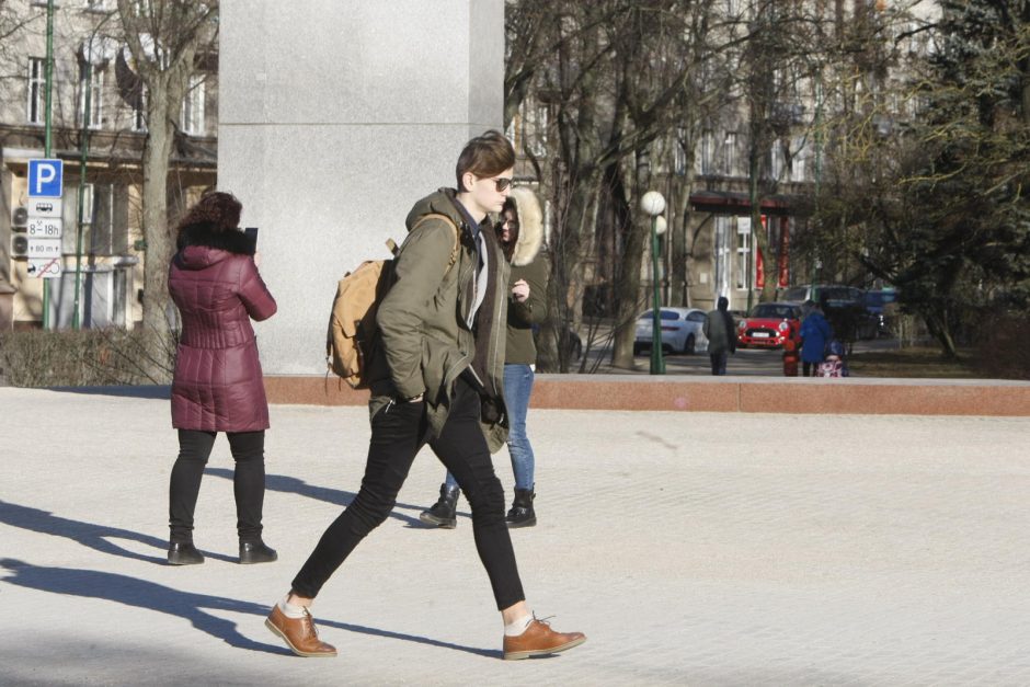 Pajūryje žvarba užsiliks tik savaitgalį