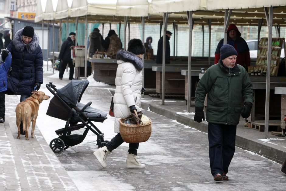 Senajame Klaipėdos turguje – Užgavėnių nuojauta