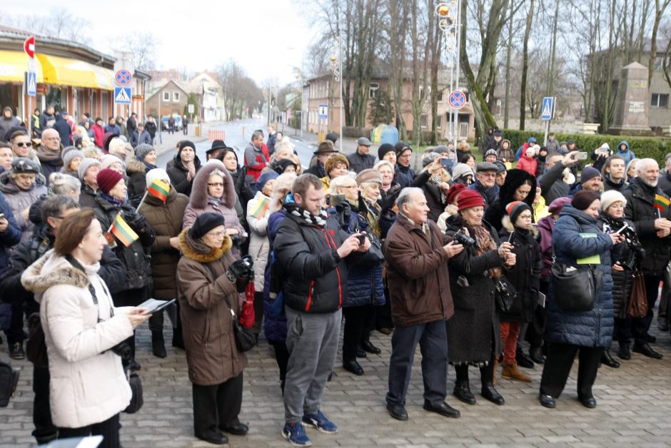 Signatarų alėjos atidarymas Palangoje