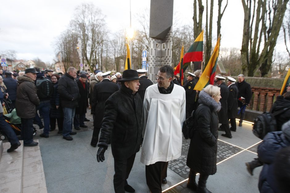 Signatarų alėjos atidarymas Palangoje