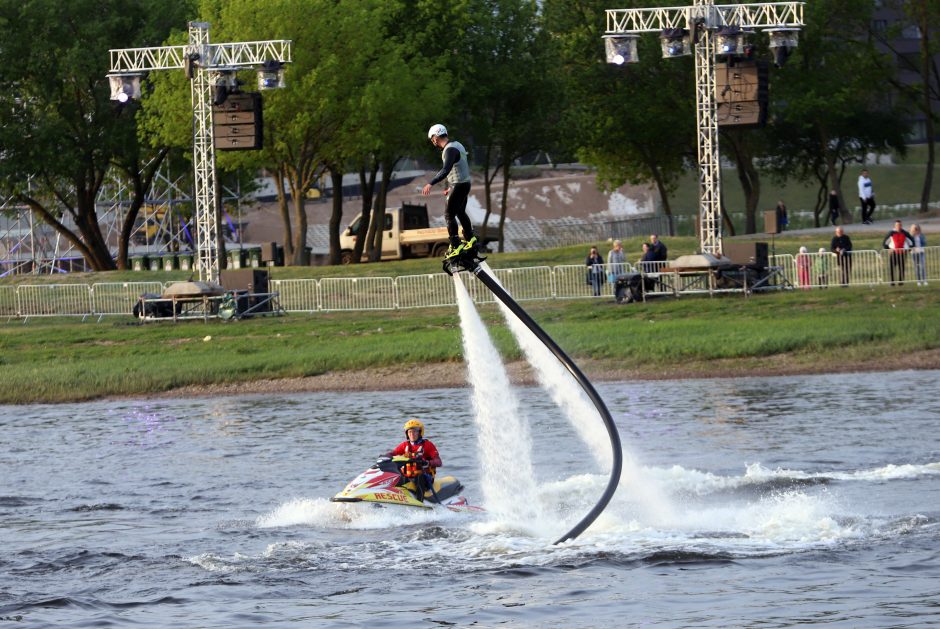 Didžiausio pavasario renginio „Santaka“ repeticija 