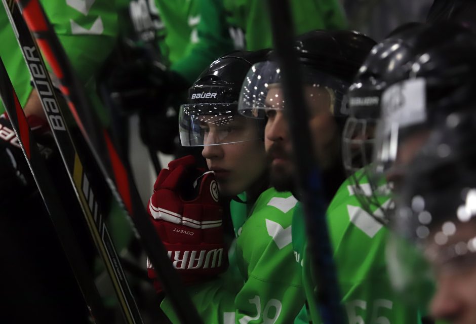 „Kaunas Hockey“ pusfinalį pradėjo įspūdinga pergale 