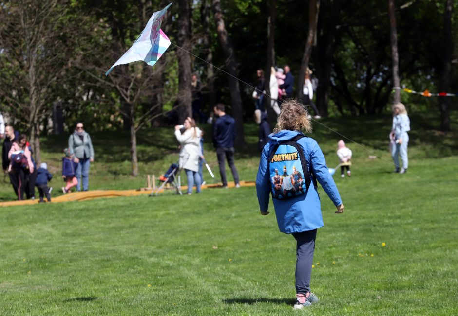 Atidarytas atnaujintas Santakos parkas: šventėje pramogų surado kiekvienas