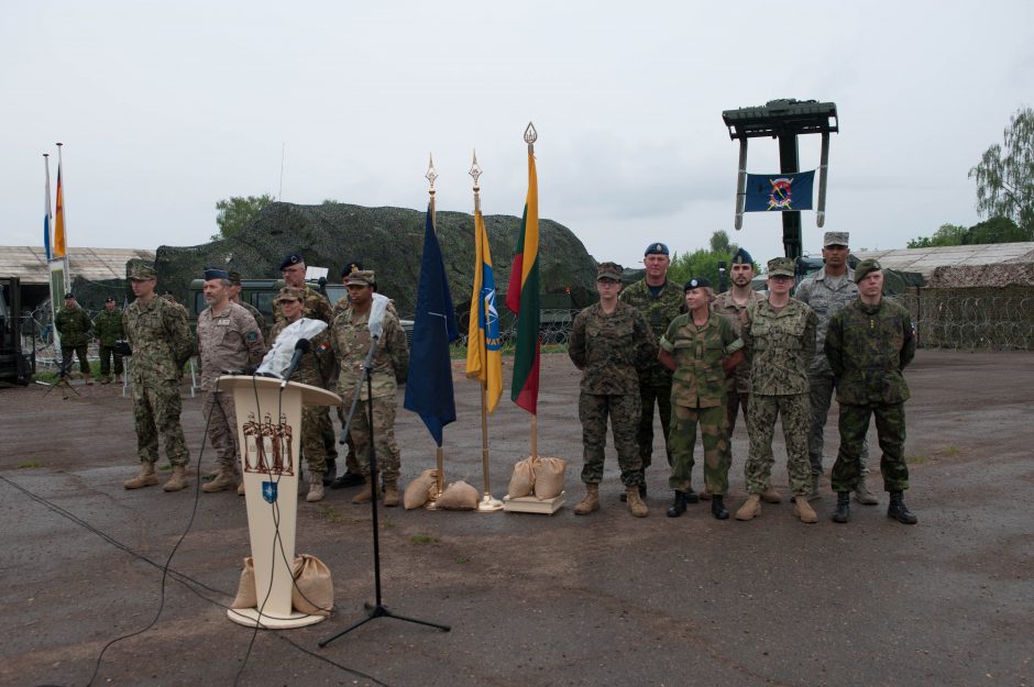 NATO kariai Panemunėje išrikiavo itin svarbią techniką