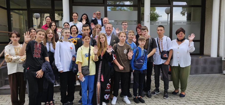 Palangos meras pasidalijo Europos regionų komiteto laišku: stovyklos padeda Bučos vaikams atsikvėpti