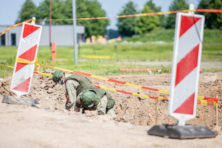 Aleksote rastos dvi aviacinės bombos