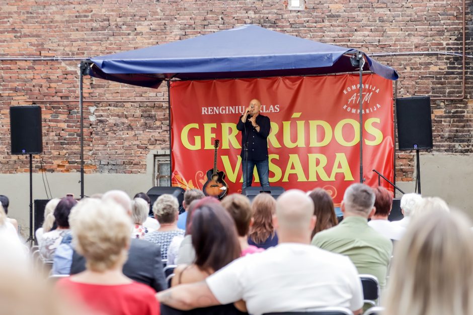 O.Vyšniausko koncertas „Gertrūdos vasara 2021“ festivalyje