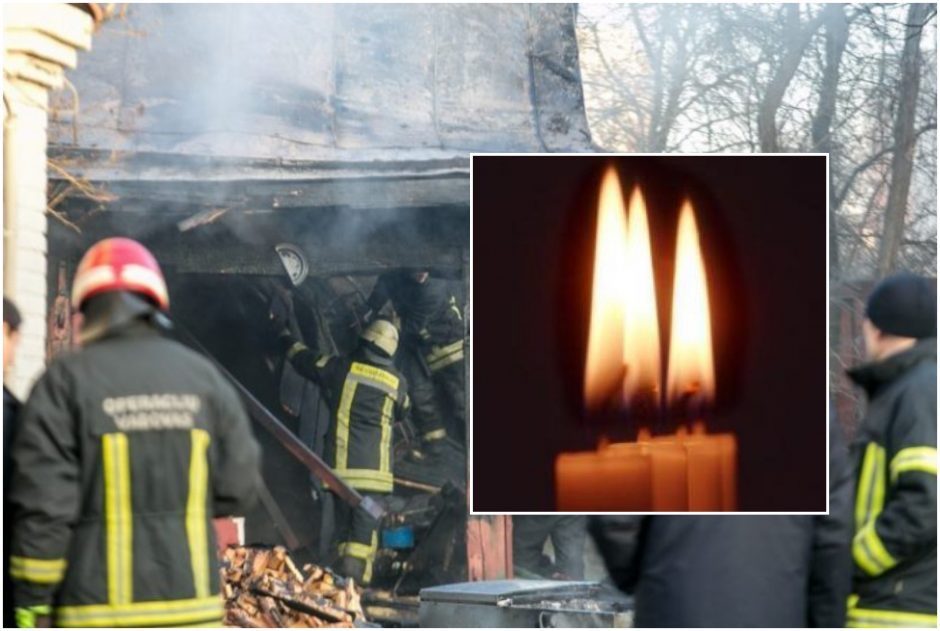 Kėdainių rajone namas degė atvira liepsna: žuvo senyva gyventoja