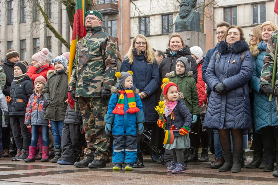 Iškilminga Vasario 16-oji: Kaunas visada reiškė laisvę!