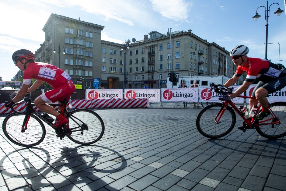 „Velomaratono“ 10 km trasą įveikė ir sostinės meras R. Šimašius