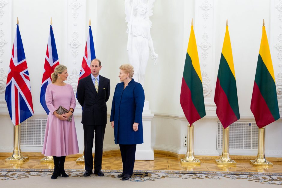 Lietuvoje – britų karališkieji svečiai