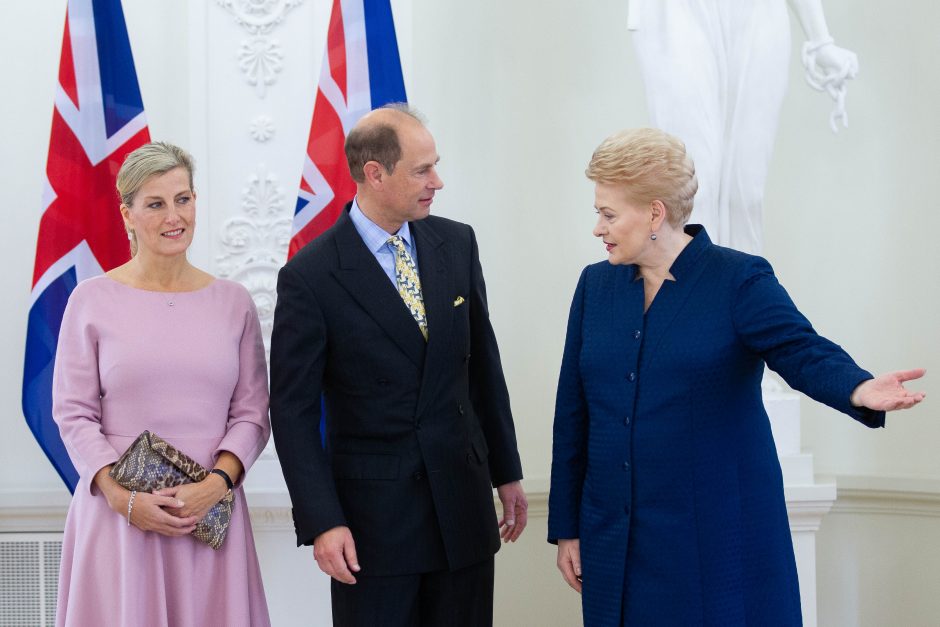 Lietuvoje – britų karališkieji svečiai