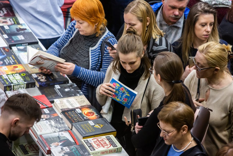 Tęsiasi Vilniaus knygų mugės renginiai