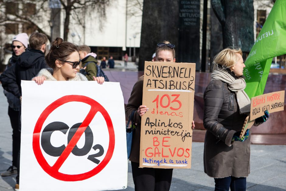 Pasaulinio jaunimo klimato streikas Vilniuje
