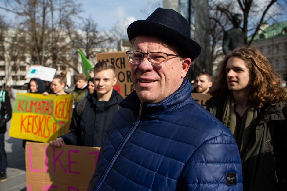 Pasaulinio jaunimo klimato streikas Vilniuje