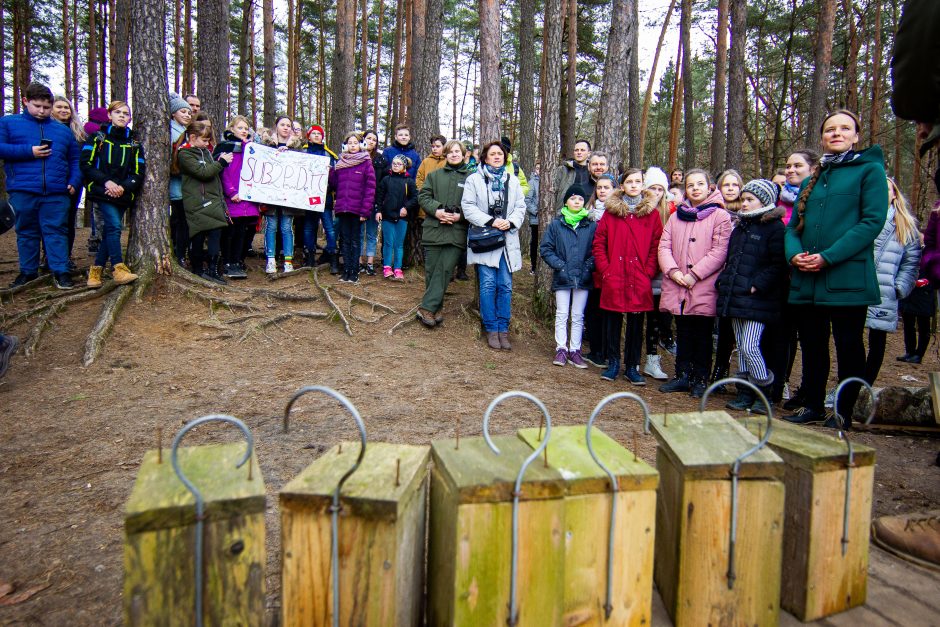 Pasaulinę miškų dieną urėdijose – inkilų kėlimo šventė