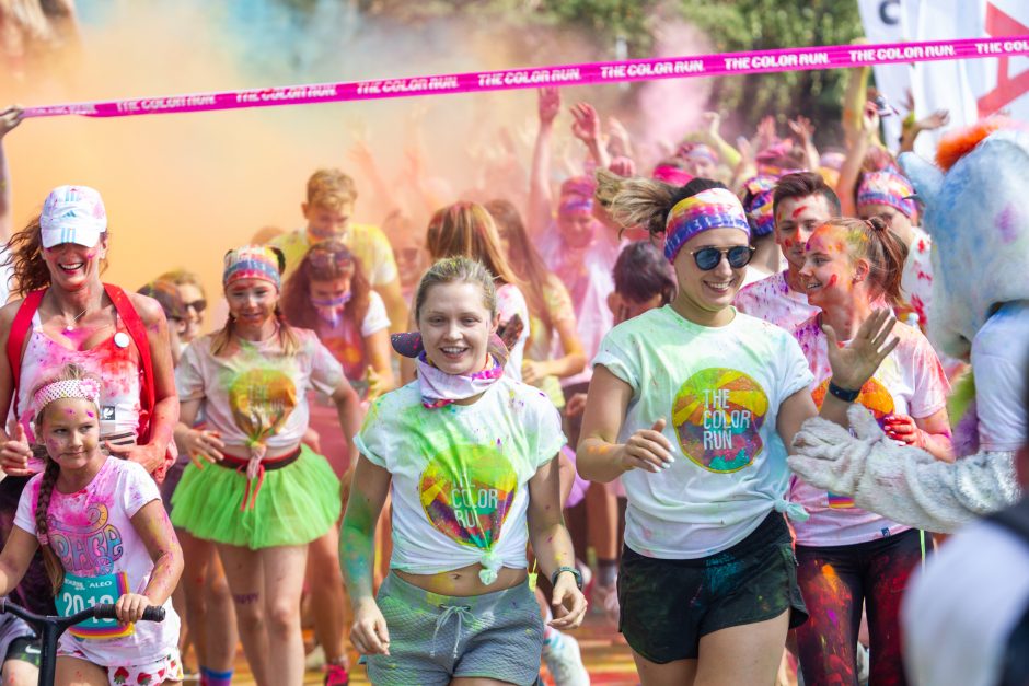 „The Color Run“ bėgimas