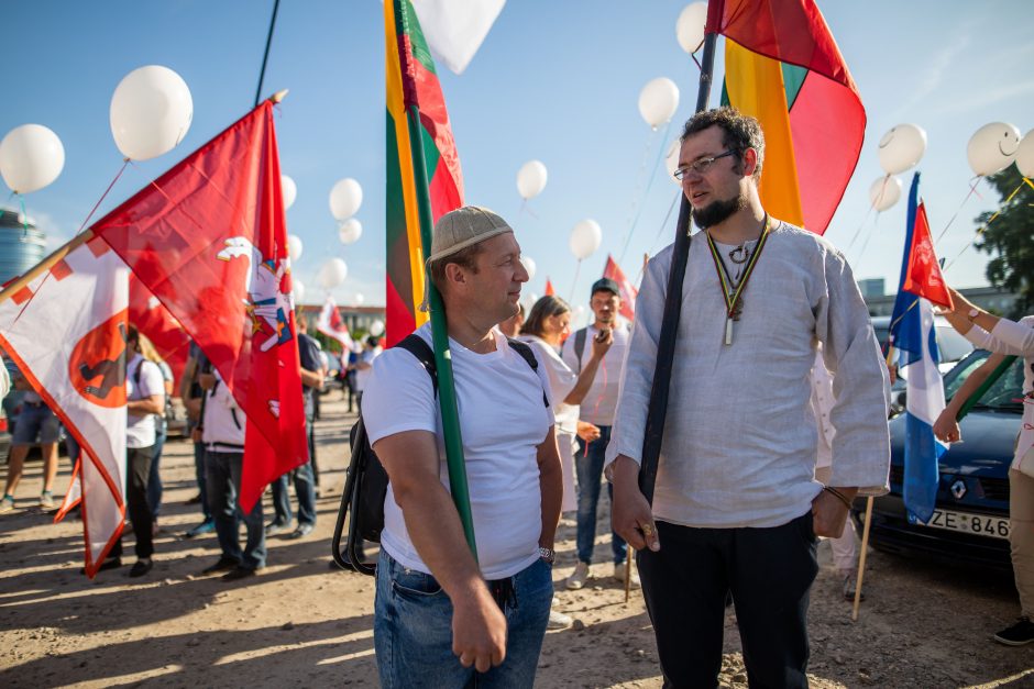 Protestuotojai prie Seimo – policijos akiratyje: gresia baudos