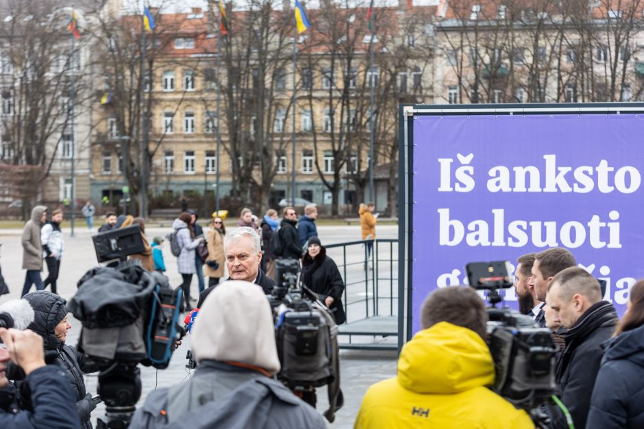 Konservatorių kandidatas į Vilniaus  merus V. Benkunskas: tikiuosi pergalės