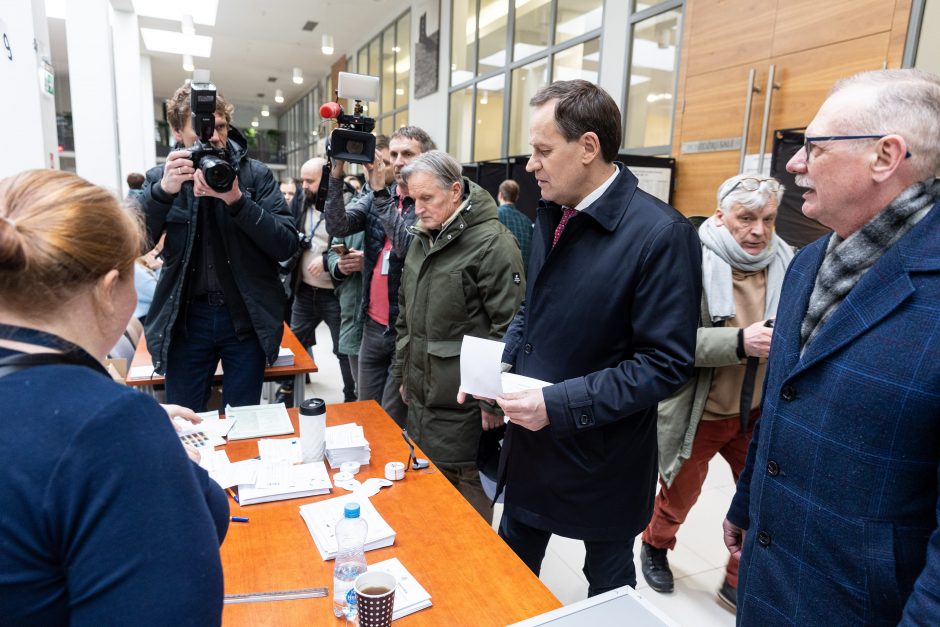 Konservatorių kandidatas į Vilniaus  merus V. Benkunskas: tikiuosi pergalės