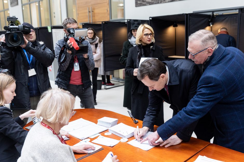 Konservatorių kandidatas į Vilniaus  merus V. Benkunskas: tikiuosi pergalės