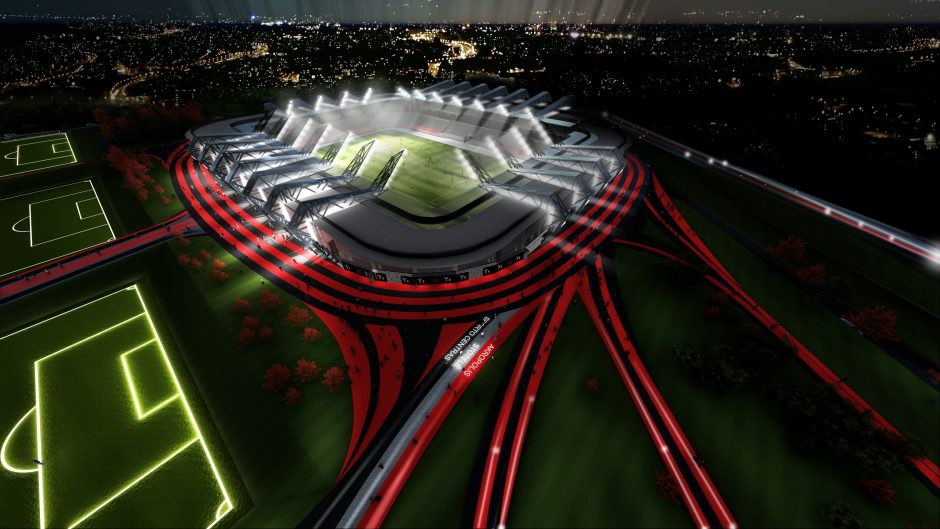 Vilniaus politikai atvėrė kelią nacionalinio stadiono statybų sutarčiai