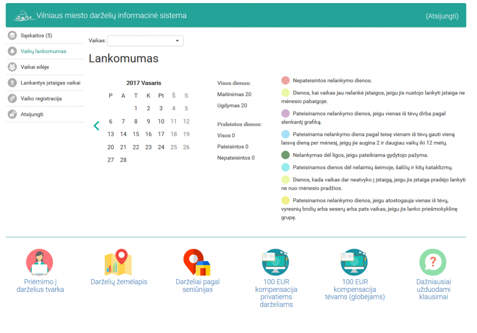 Registracijos į darželius svetainėje – naujovės