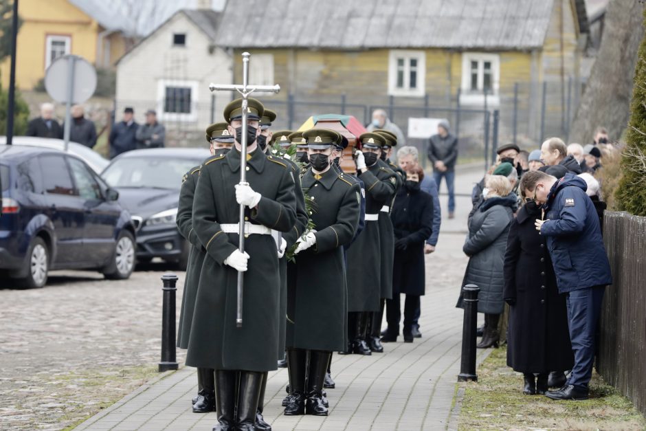 Lietuvos partizanas J. Jakavonis-Tigras išlydėtas į paskutinę kelionę