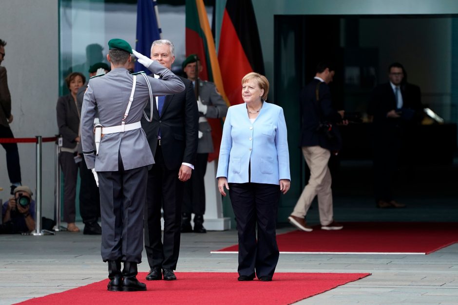 G. Nausėdos susitikimas su A. Merkel