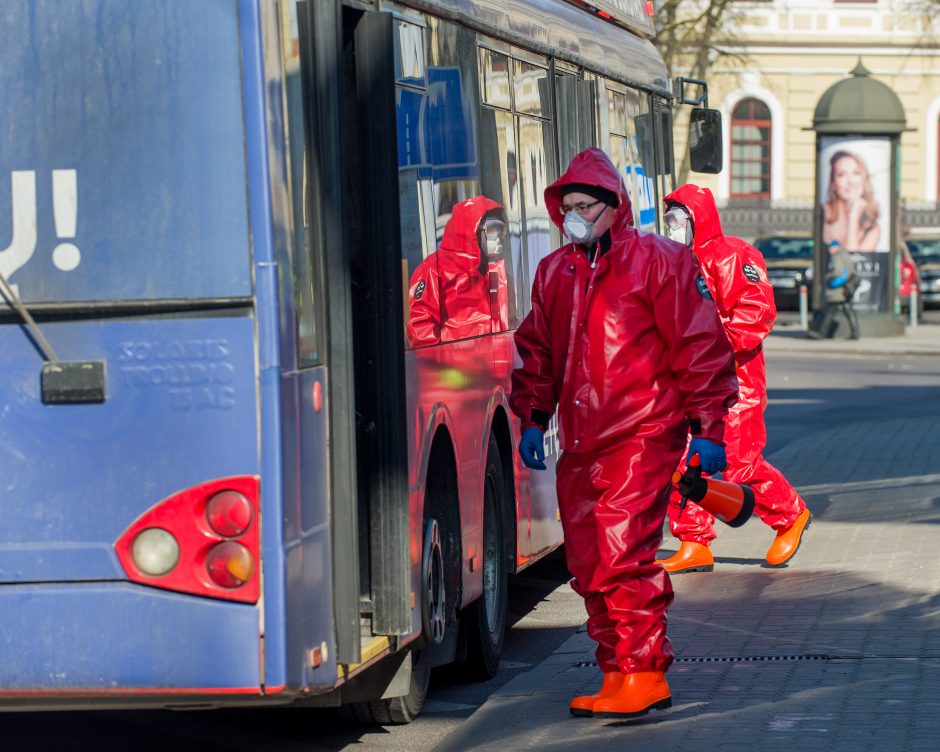 Viešbutyje Vilniuje susimušė karantinuoti vyrai