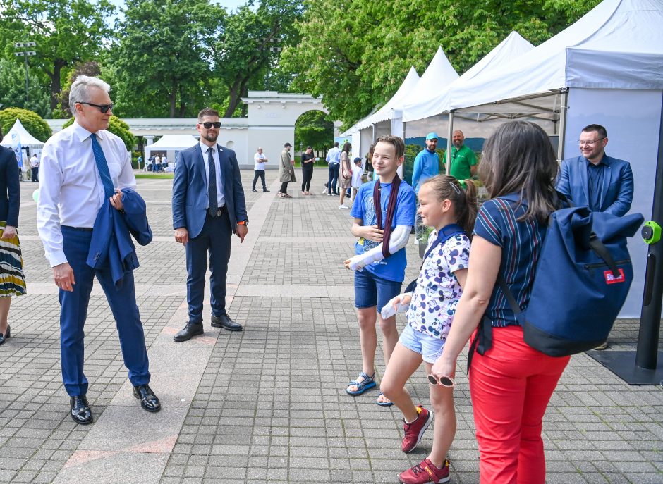 Prezidentūros kieme – Žaliųjų idėjų festivalis