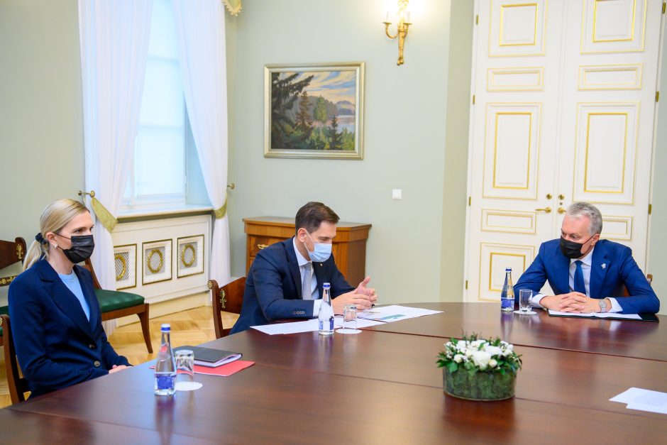 G. Nausėda su ministrais aptarė energetikos kainas ir nelegalios migracijos klausimus