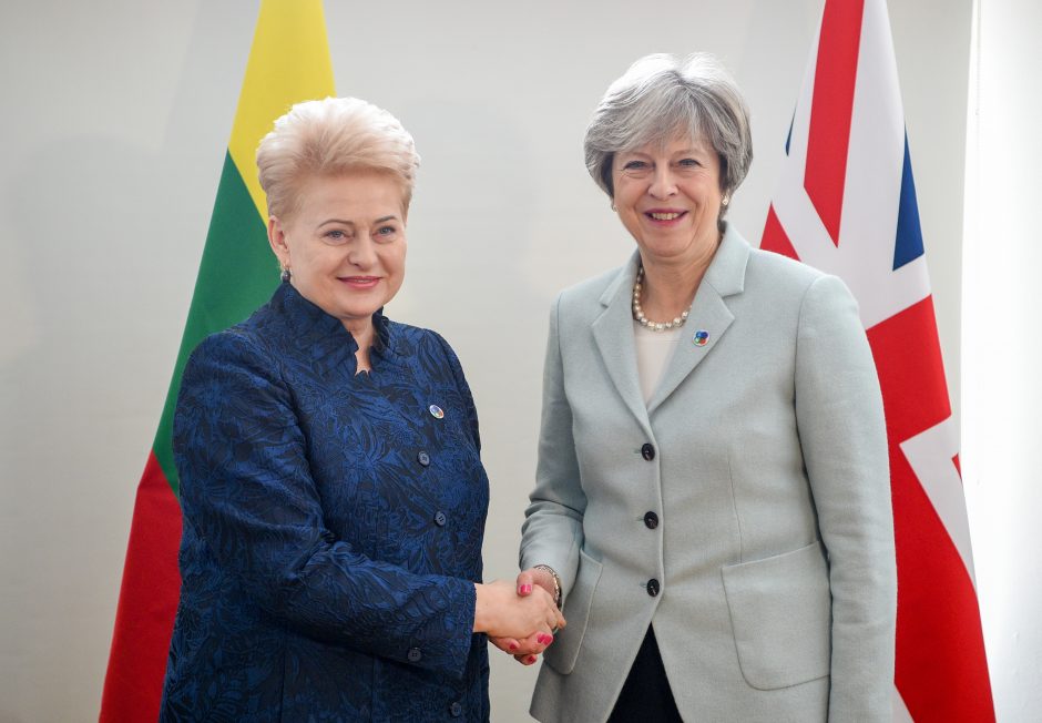 D. Grybauskaitė su britų premjere aptarė emigravusių lietuvių situaciją